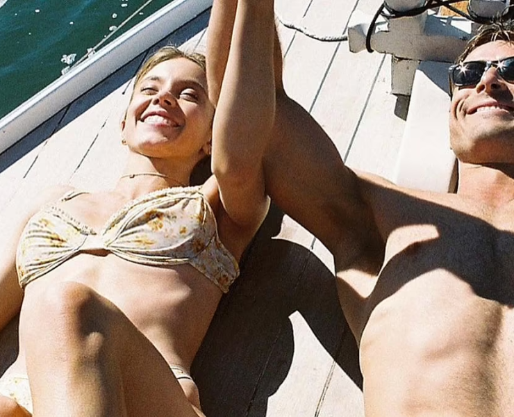 Sydney Sweeney y Glen Powell