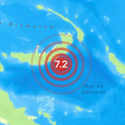 Terremoto de 7.2 de magnitud en Papúa Nueva Guinea
