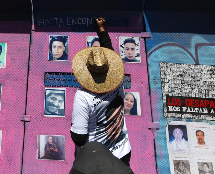 CNDH rechazó una crisis de desapariciones forzadas en México