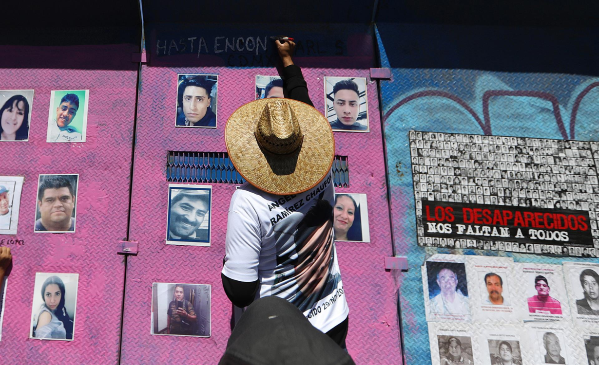 CNDH rechazó una crisis de desapariciones forzadas en México