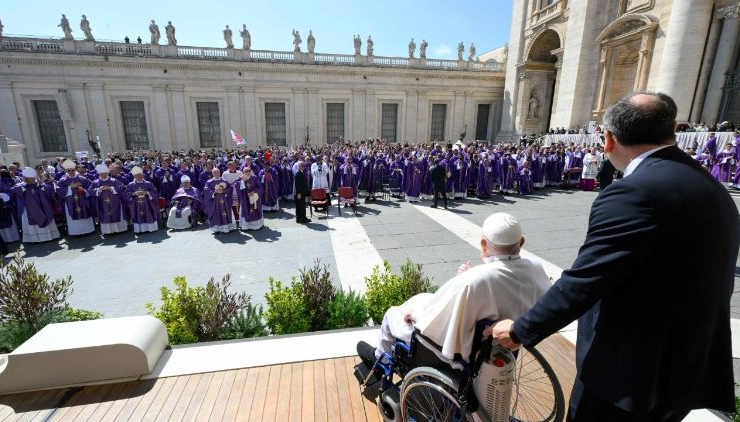 Recuperación del Papa