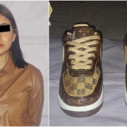 mujer robó tenis de colección en Polanco