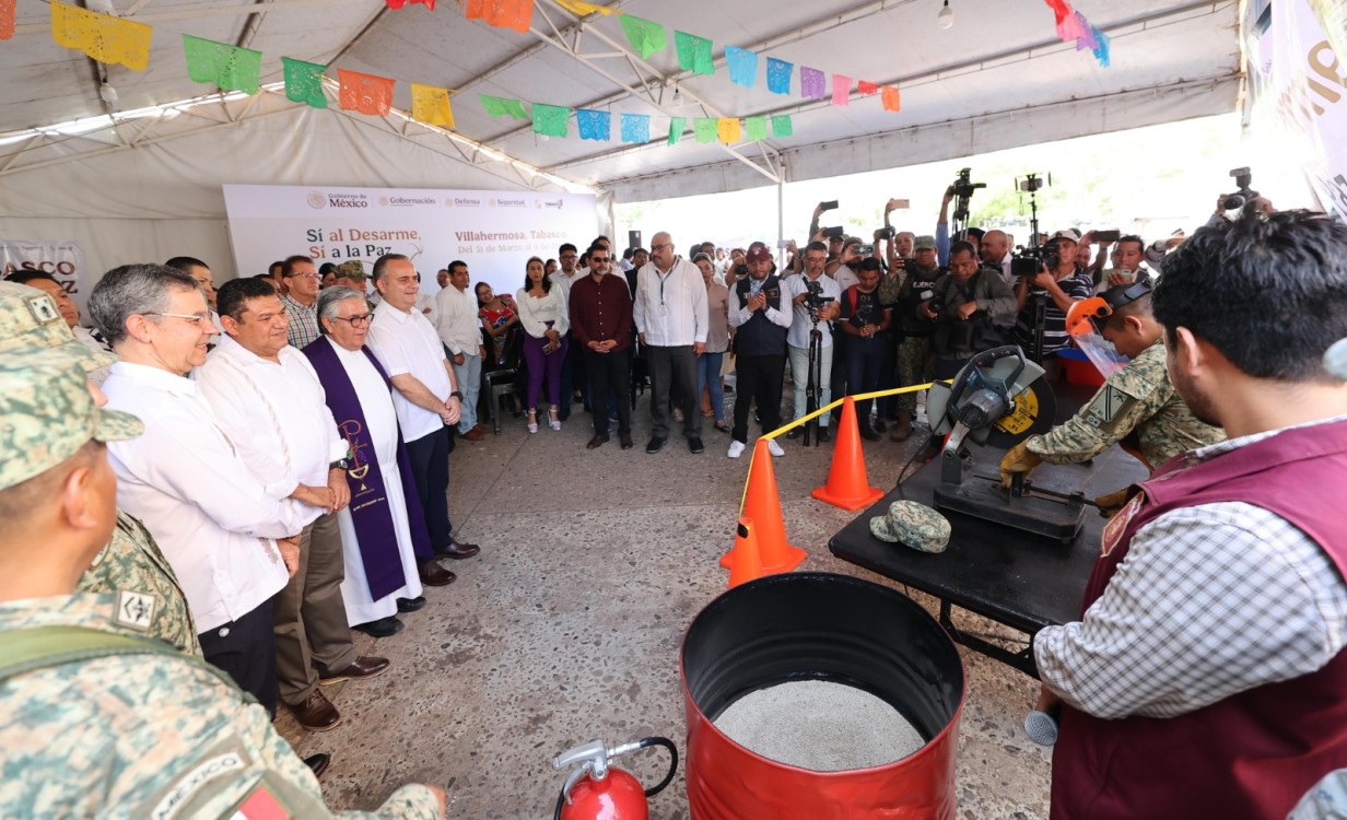instalación del módulo de canje de armas