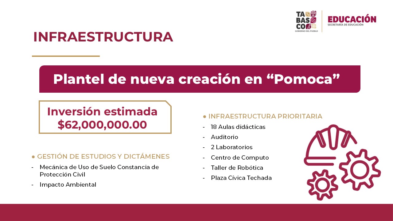 nuevo plantel en Pomoca