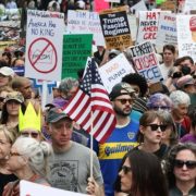 protestas contra políticas de Trump