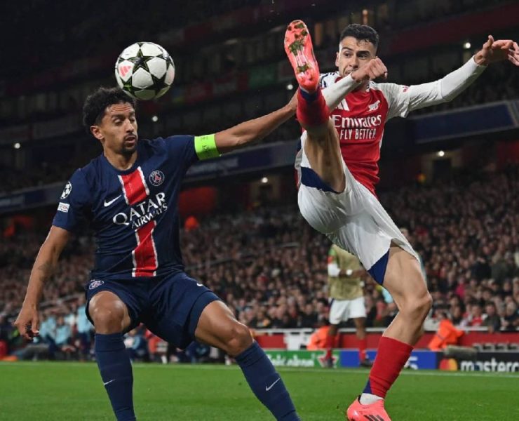 ¡Partido entre el PSG contra Arsenal IMPERDIBLE!