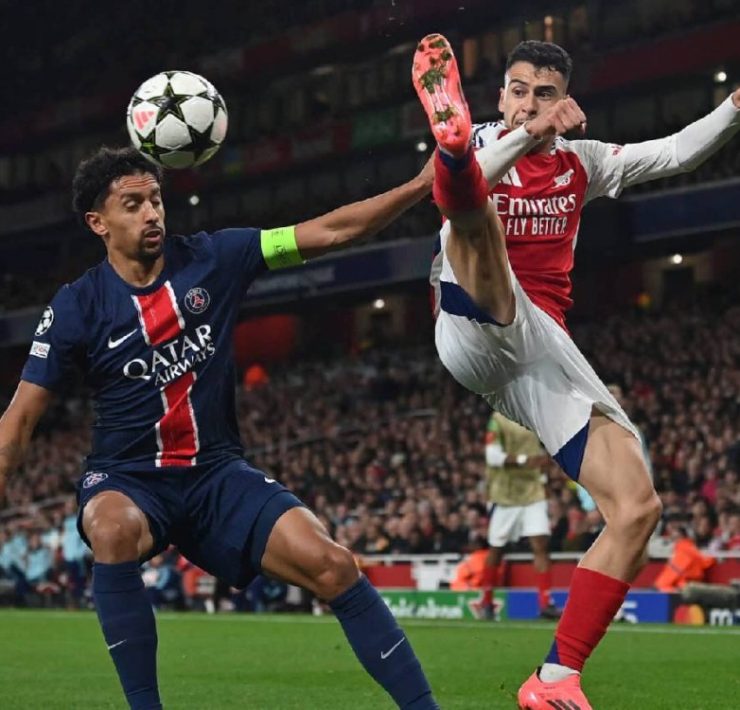¡Partido entre el PSG contra Arsenal IMPERDIBLE!