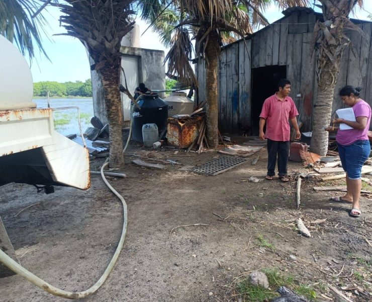 Atastecos con sed de agua