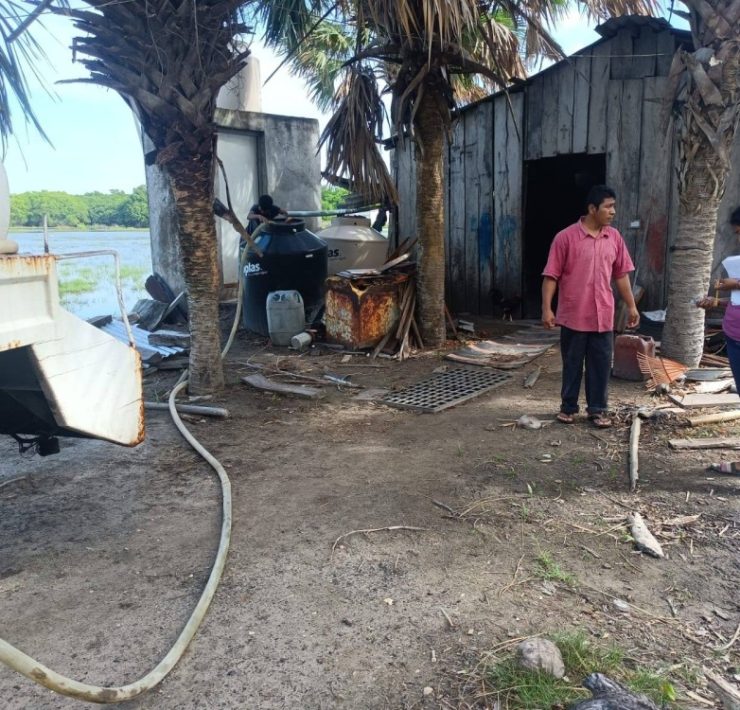 Atastecos con sed de agua