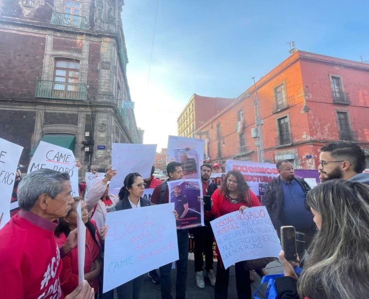 Ahorradores exigen justicia ante colapso de CAME