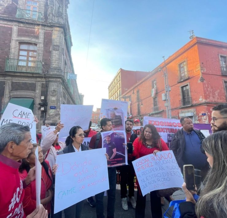 Ahorradores exigen justicia ante colapso de CAME