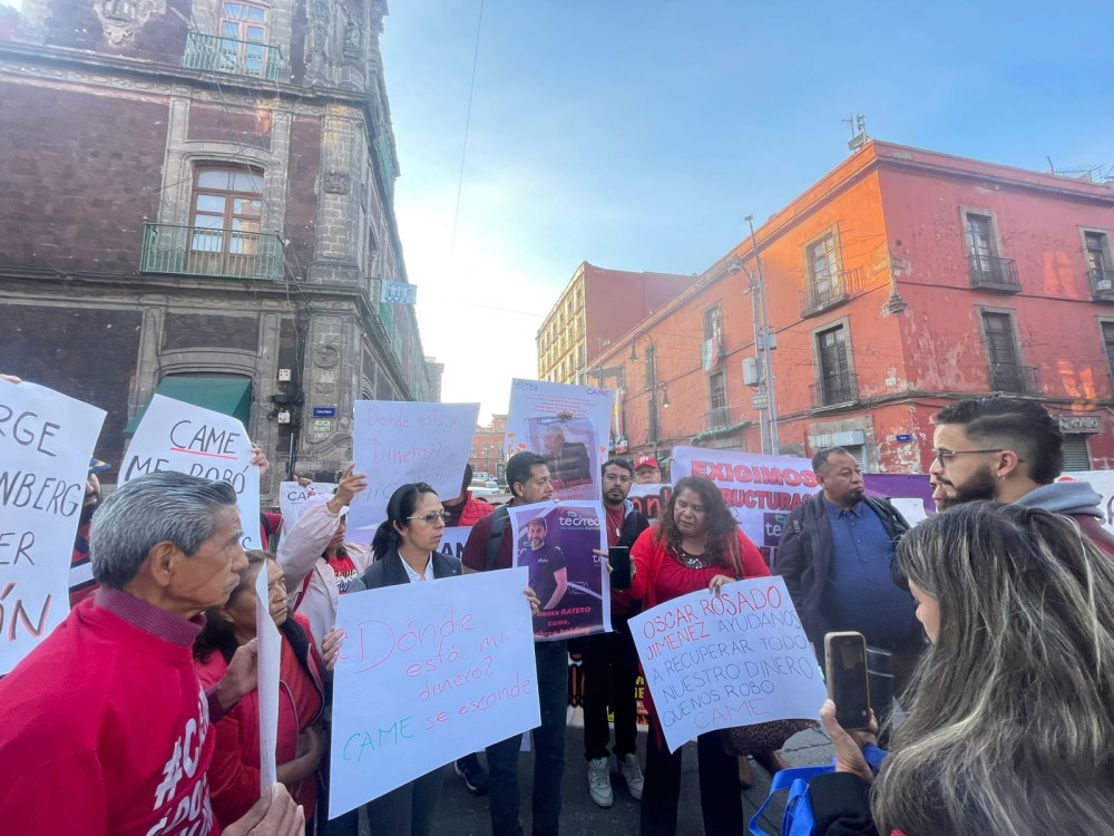 Ahorradores exigen justicia ante colapso de CAME