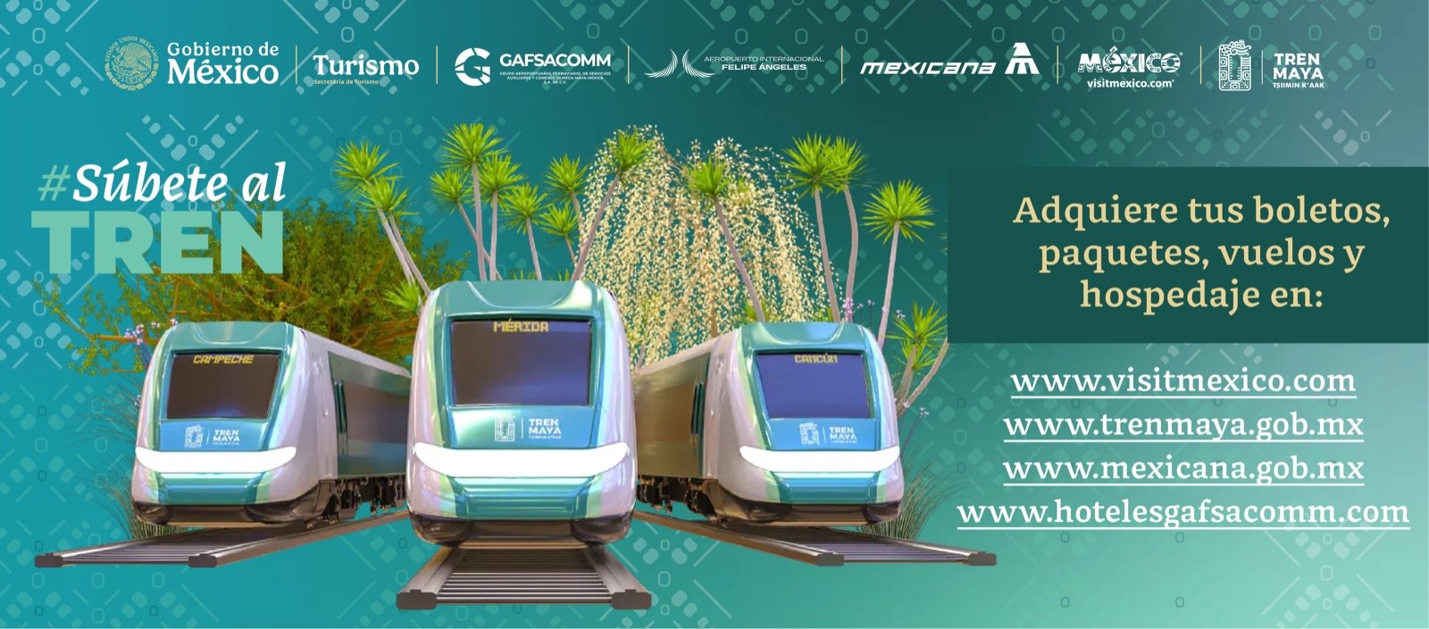 Embajadores recorren el Tren Maya y lo proyectan como emblema turístico y cultural de México