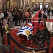 Capilla ardiente de José Mujica en el Palacio Legislativo