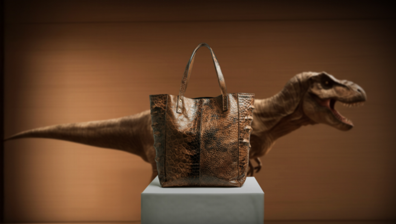 Buscan fabricar bolsos de T-rex: el proyecto más extravagante de la moda de lujo