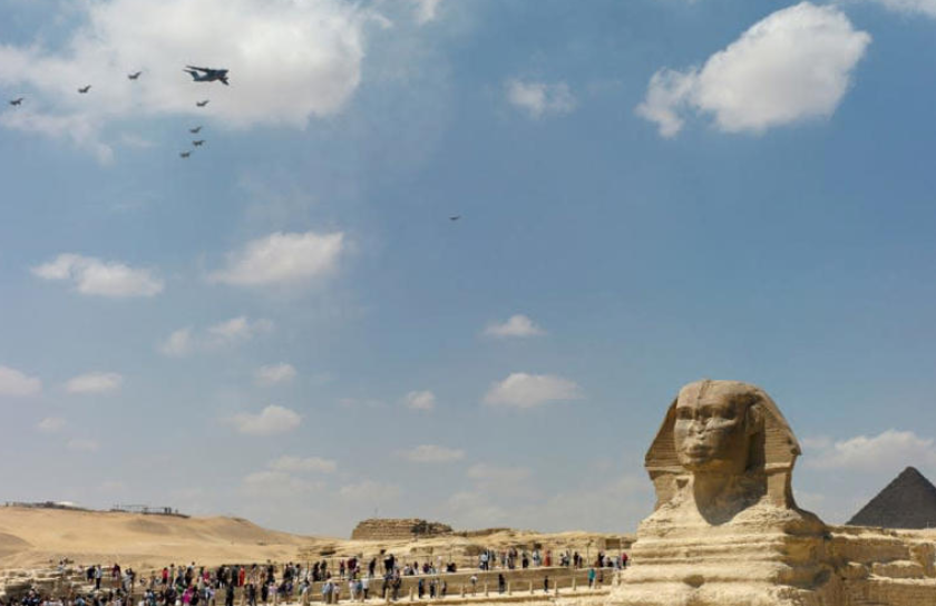 ¡Impacto Mundial! Aviones de combate chinos en Egipto sorprenden al mundo