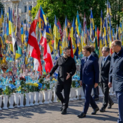 líderes europeos visitan Kiev con intención de detener la guerra