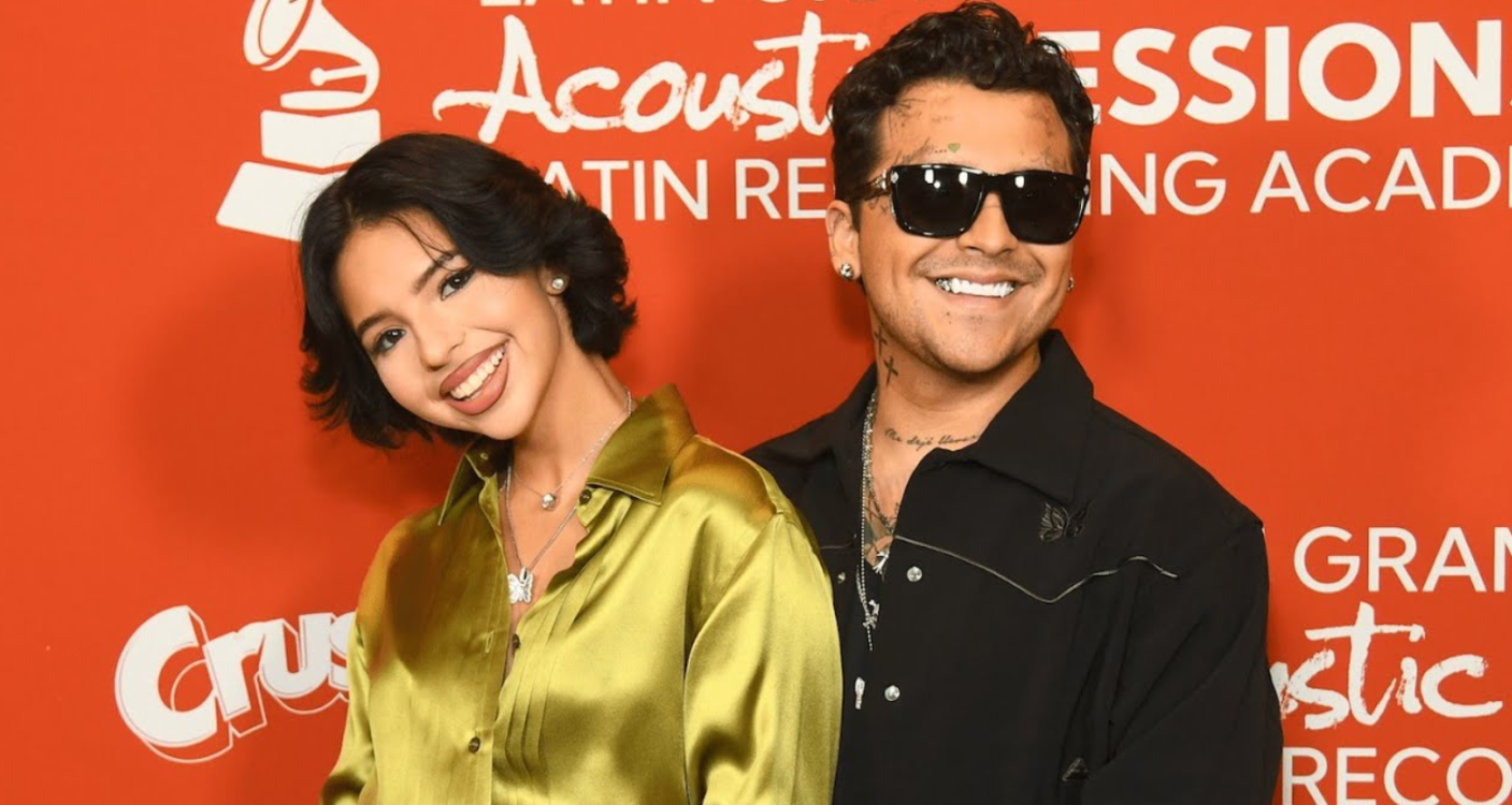 Ángela Aguilar hace declaración de su matrimonio con Nodal