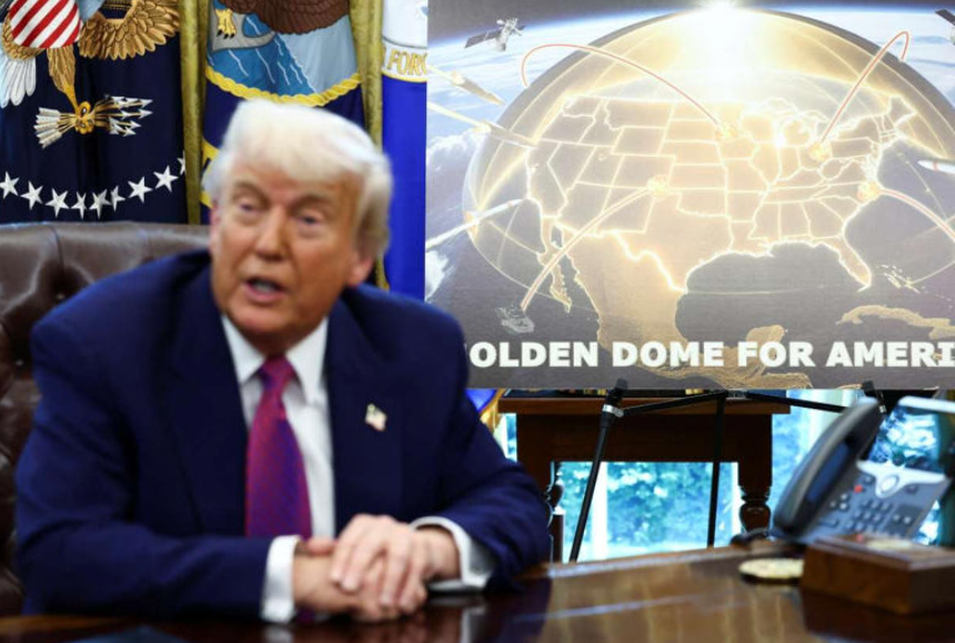 Trump propone la 'Cúpula Dorada', el sistema antiaéreo impenetrable