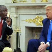Trump insulta a presidente sudafricano en la Casa Blanca