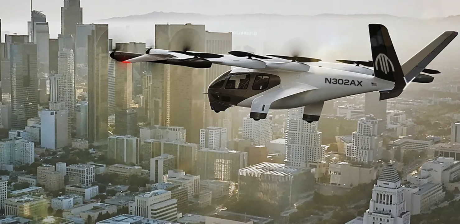 ¿Qué son los taxis voladores y cómo funcionarán en Los Ángeles 2028?