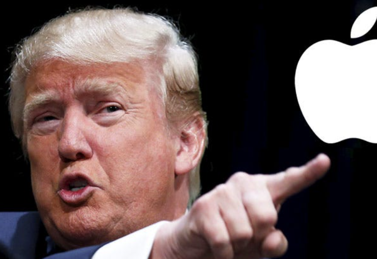 Trump amenaza a Apple con aranceles del 25% si no lo obedecen