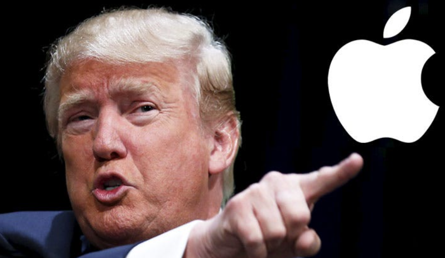 Trump amenaza a Apple con aranceles del 25% si no lo obedecen