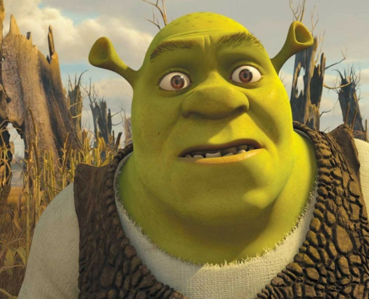 Boceto original de Shrek, un vistazo a lo que pudo ser el famoso ogro