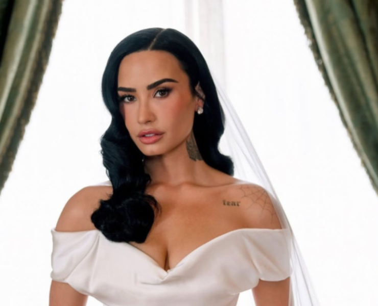Demi Lovato se casa con Jordan Lute en una boda de en sueño