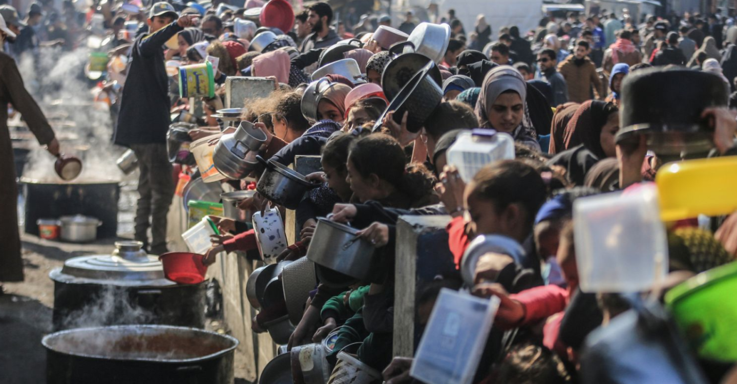 La desesperación palestina: hambre como arma de guerra