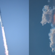 Cohete de StarShip explota sobre el océano en pleno vuelo de prueba