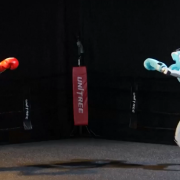 Androides boxeadores en China: el futuro del deporte ya está aquí