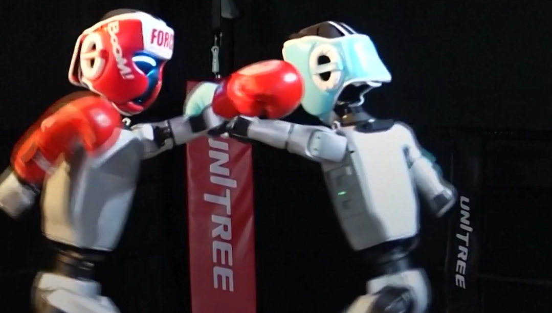 ¿Qué hace tan especiales a estos androides boxeadores en China?