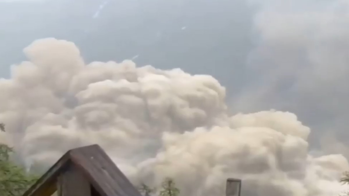 Colapso de glaciar destruye pueblo suizo