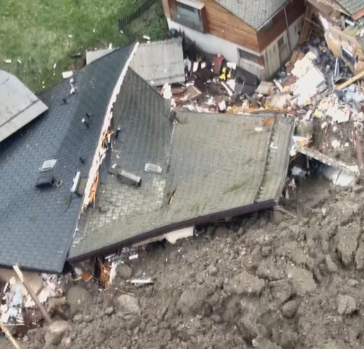 Colapso de glaciar suizo