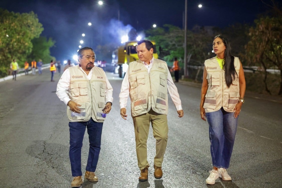 ¡Arrancan las obras! Comienzan los trabajos de conservación del Anillo Periférico de Mérida