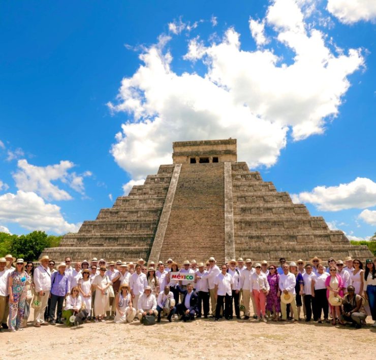 Embajadores recorren el Tren Maya y lo proyectan como emblema turístico y cultural de México