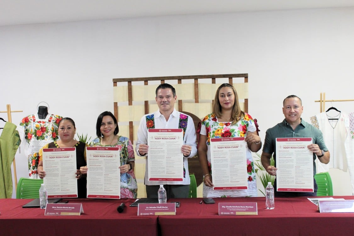 ¡Atención artesanas! Concurso Estatal de Bordado Addy Rosa Cuaik