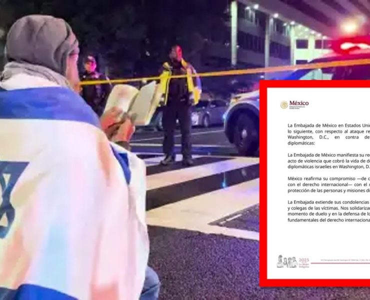 Condena México crimen contra empleados de embajada de Israel