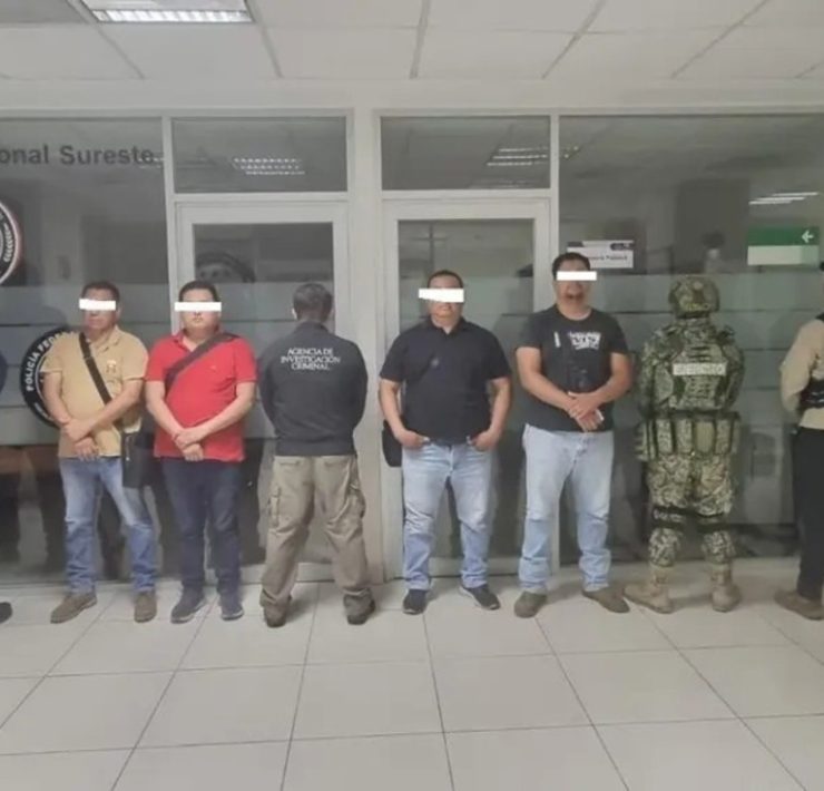 Detienen a 30 personas por robo de maquinaria en Centro