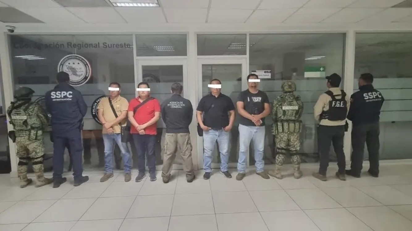 Detienen a 30 personas por robo de maquinaria en Centro