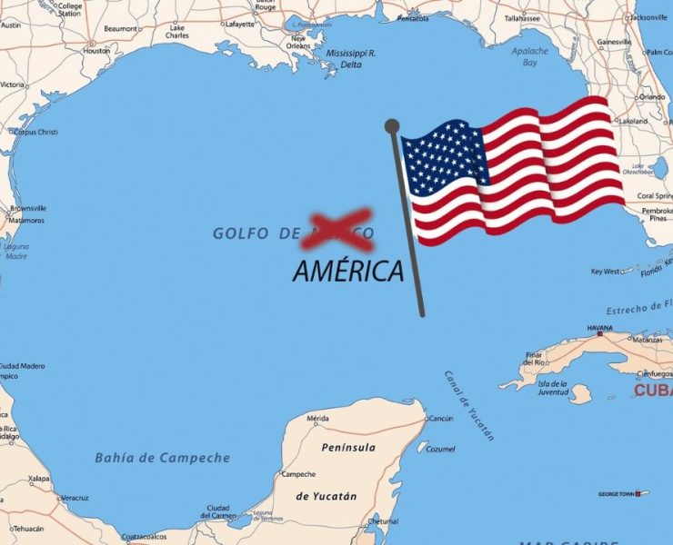 EU aprueba renombrar el Golfo de México como “Golfo de América”