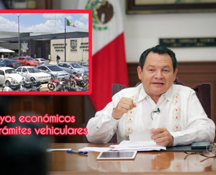 El Gobierno de Yucatán lanza apoyos economicos para trámites vehiculares