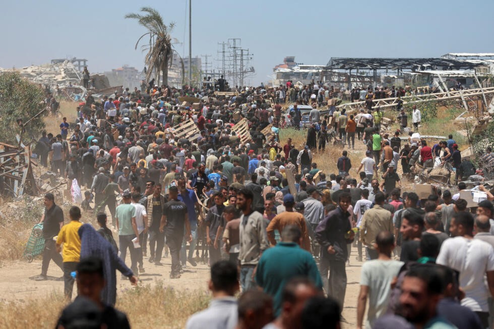 El rol polémico de la Fundación Humanitaria de Gaza