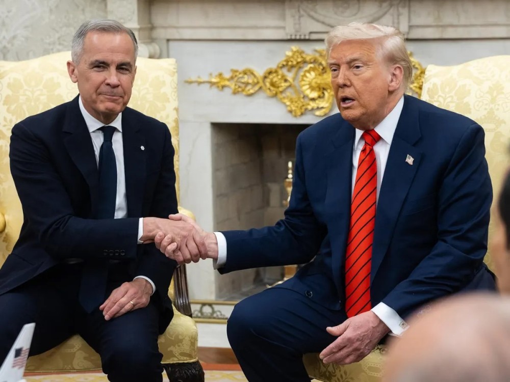 Encuentro entre Trump y Mark Carney en la Casa Blanca
