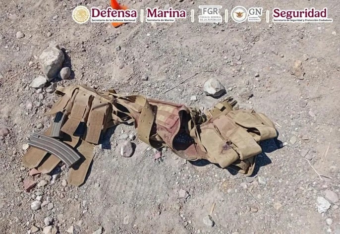 Enfrentamiento entre marinos y delincuentes