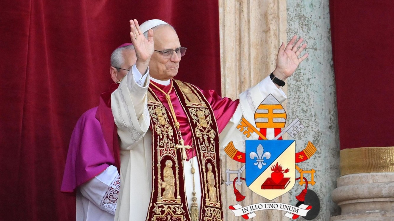 Significado del escudo del Papa León XIV