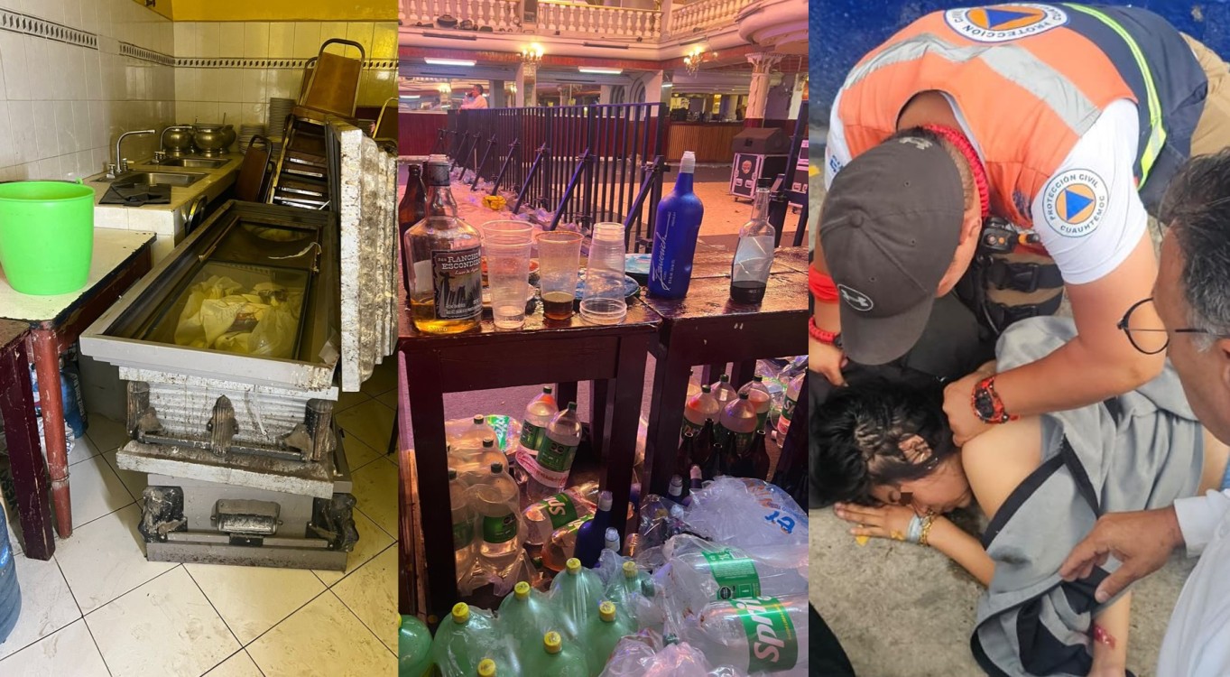 Fiesta clandestina en Cuauhtémoc