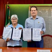 Firman convenio SEDAP y UJAT