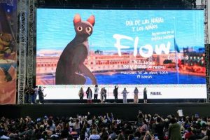El director, originario de Letonia, visitó la CDMX para atender a la proyección más masiva que ha tenido su película ganadora del Oscar